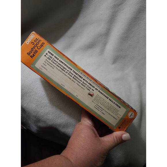 New 1980 DIXIE Cups 100 Pack Floral Collection Bathroom Refill 3oz - Picture 5 of 6